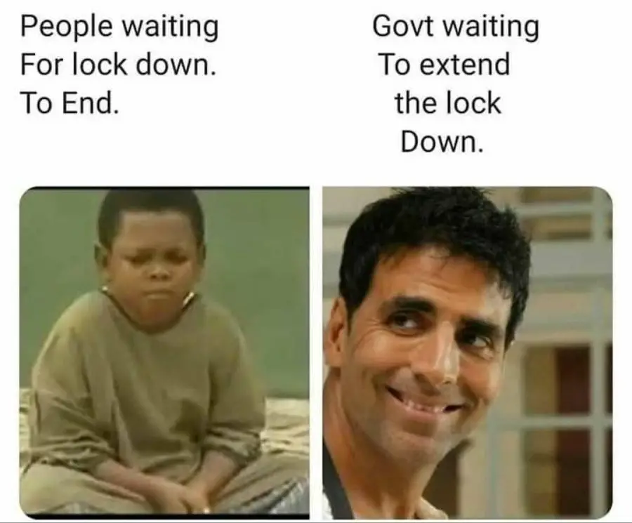 Different Expressions Of People and Government during Lockdown
